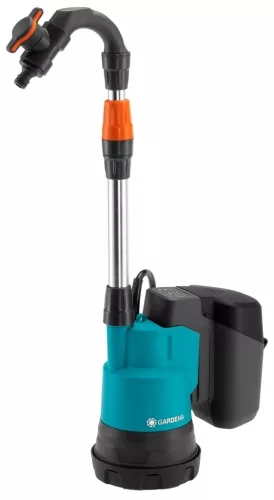 Gardena 2000/2 18V P4A hordóürítő szivattyú akkumulátorral
