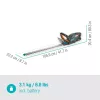 Gardena ComfortCut 60/18V P4A sövénynyíró - akkumulátorral