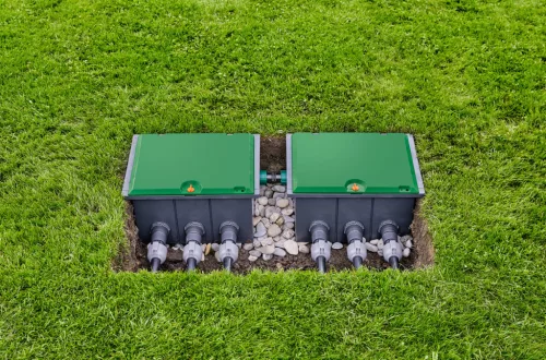 Gardena Sprinklersystem szelepdoboz-összekötő 1"-1"