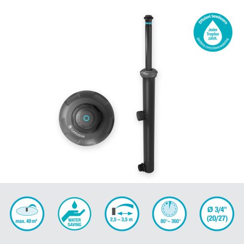 Gardena Sprinklersystem MD40/300 süllyesztett esőztető 